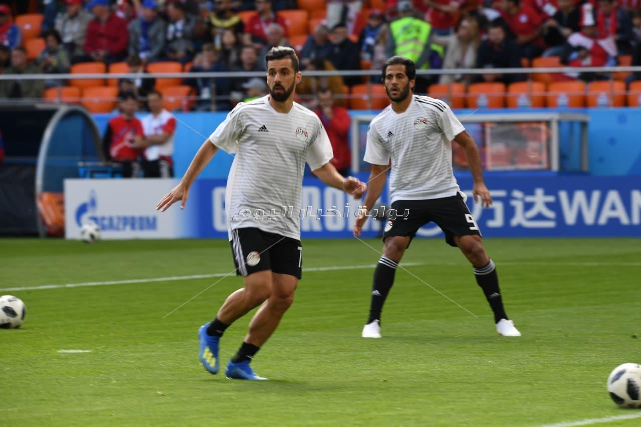 عدسة «بوابة أخبار اليوم» ترصد أجواء مباراة مصر وأوروجواي بروسيا - - تصوير : إيهاب عيد