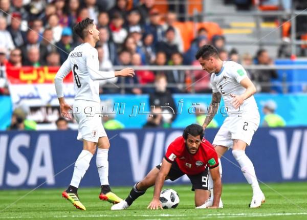 عدسة «بوابة أخبار اليوم» ترصد أجواء مباراة مصر وأوروجواي بروسيا - تصوير : إيهاب عيد