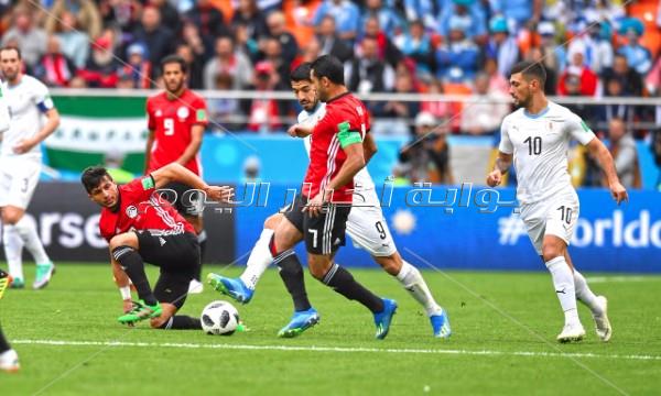 عدسة «بوابة أخبار اليوم» ترصد أجواء مباراة مصر وأوروجواي بروسيا - تصوير : إيهاب عيد