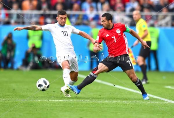 عدسة «بوابة أخبار اليوم» ترصد أجواء مباراة مصر وأوروجواي بروسيا - تصوير : إيهاب عيد