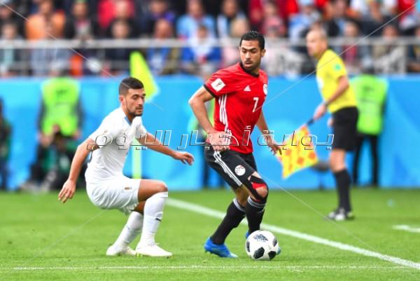 عدسة «بوابة أخبار اليوم» ترصد أجواء مباراة مصر وأوروجواي بروسيا - تصوير : إيهاب عيد
