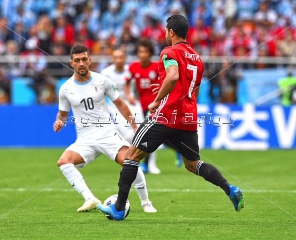 عدسة «بوابة أخبار اليوم» ترصد أجواء مباراة مصر وأوروجواي بروسيا - تصوير : إيهاب عيد