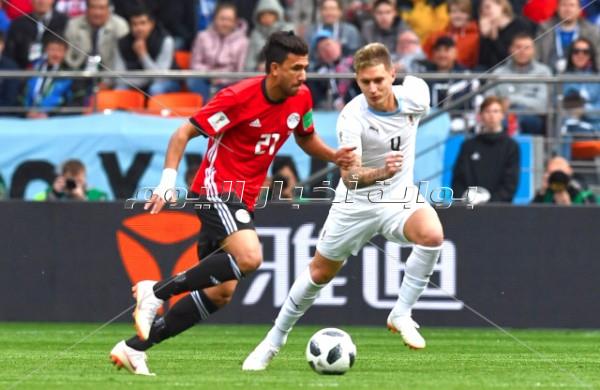 عدسة «بوابة أخبار اليوم» ترصد أجواء مباراة مصر وأوروجواي بروسيا - تصوير : إيهاب عيد
