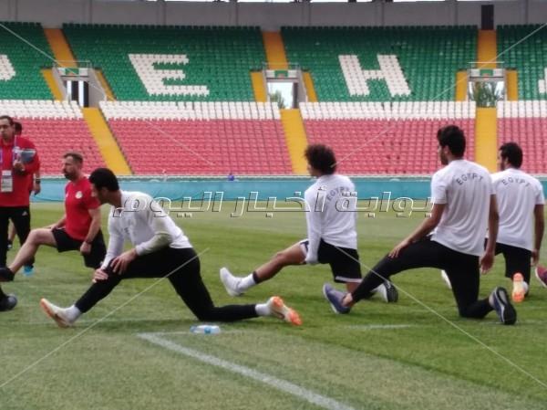 أول مران للمنتخب بعد مباراة أوروجواي