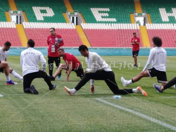 أول مران للمنتخب بعد مباراة أوروجواي