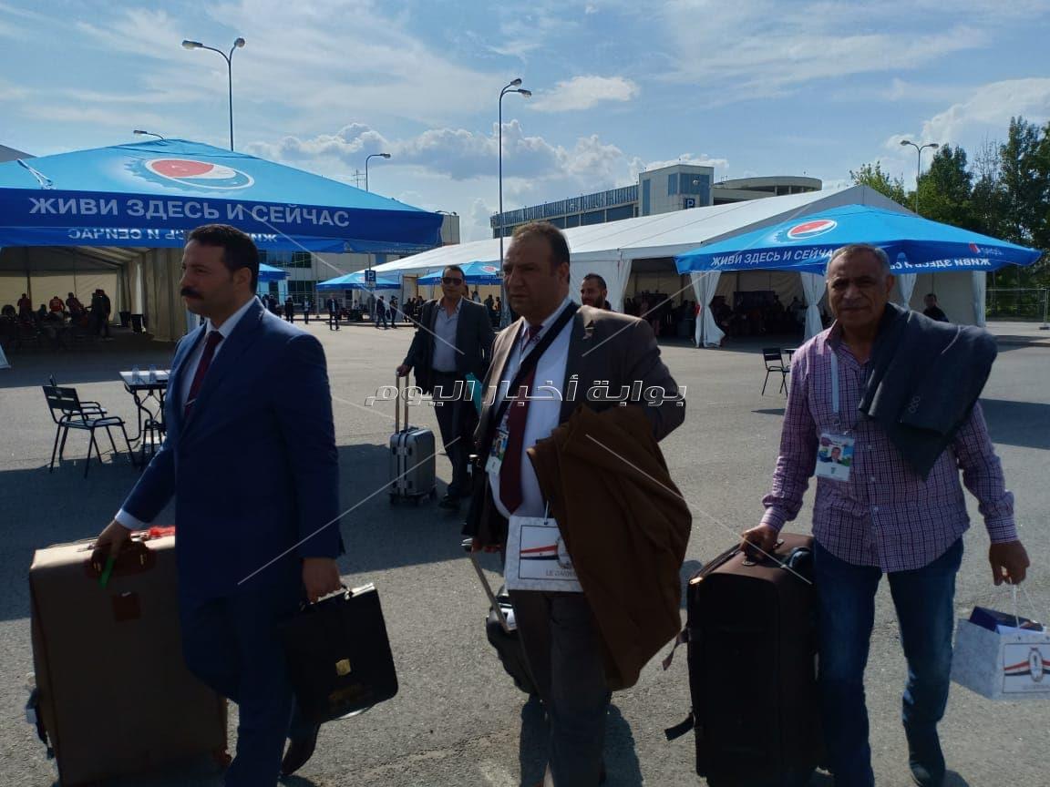فنانون يصلون روسيا لمؤازرة المنتخب في المونديال