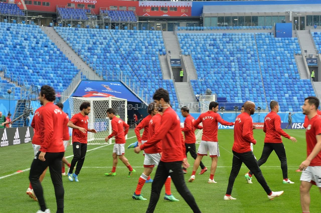 المنتخب الوطني يختتم تدريباته استعدادا لروسيا - تصوير : إيهاب عيد