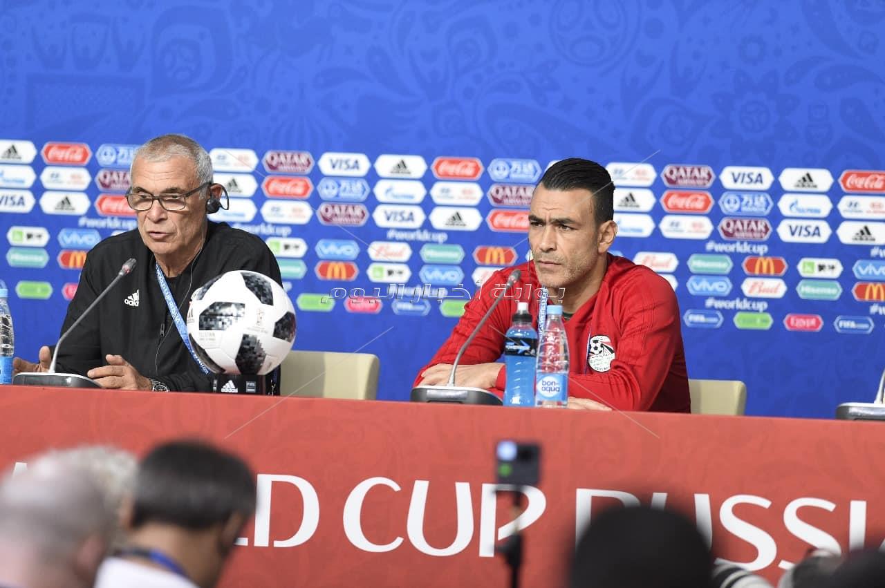  المنتخب الوطني يختتم تدريباته استعدادا لروسيا - تصوير : إيهاب عيد