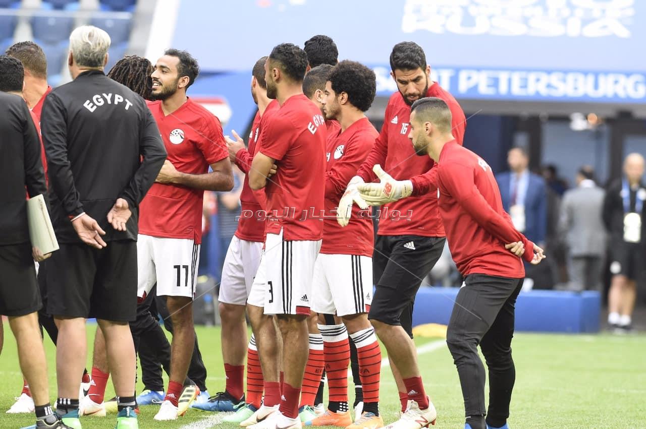  المنتخب الوطني يختتم تدريباته استعدادا لروسيا - تصوير : إيهاب عيد