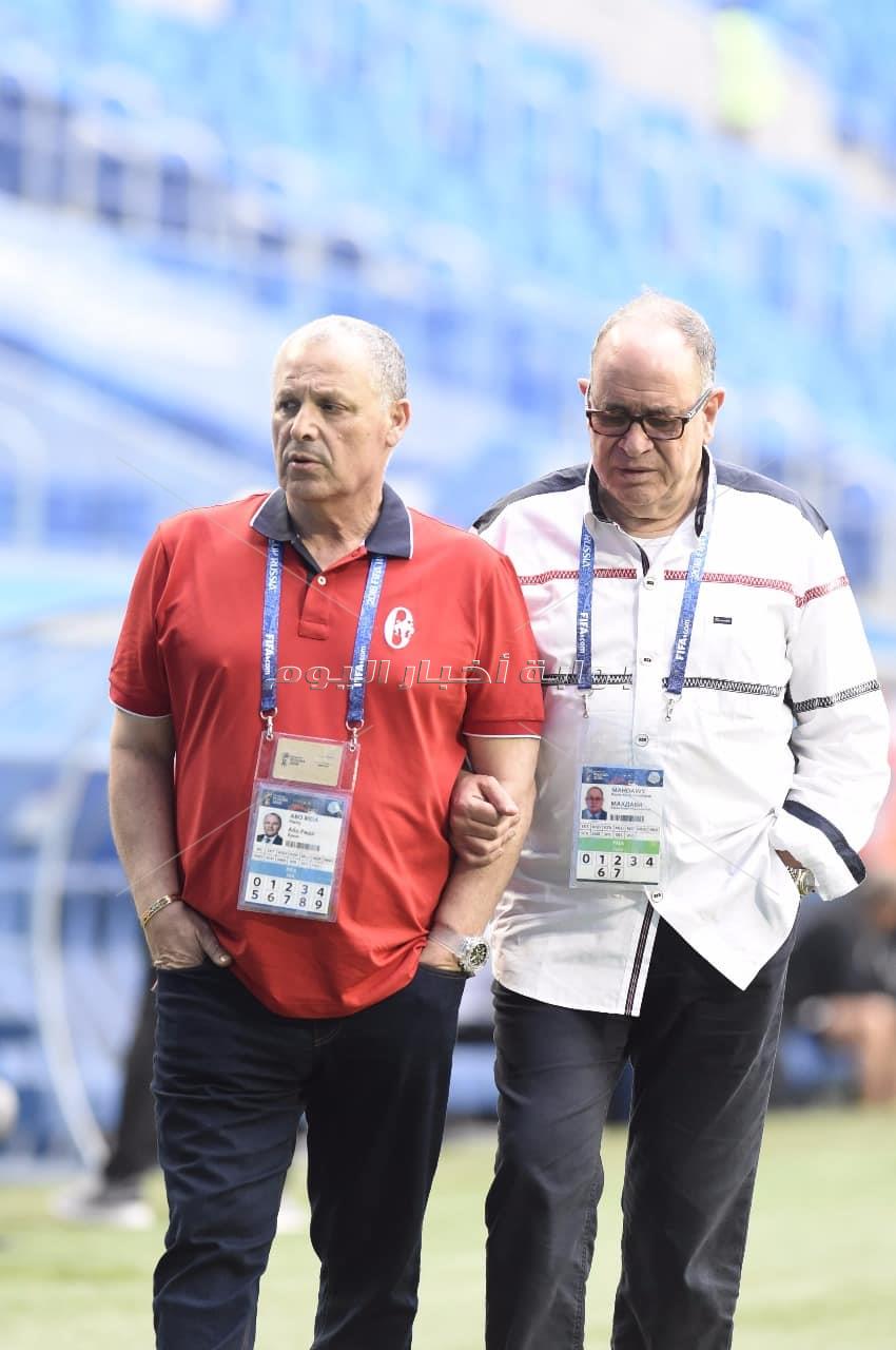  المنتخب الوطني يختتم تدريباته استعدادا لروسيا - تصوير : إيهاب عيد
