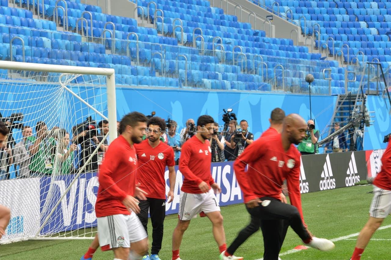  المنتخب الوطني يختتم تدريباته استعدادا لروسيا - تصوير : إيهاب عيد
