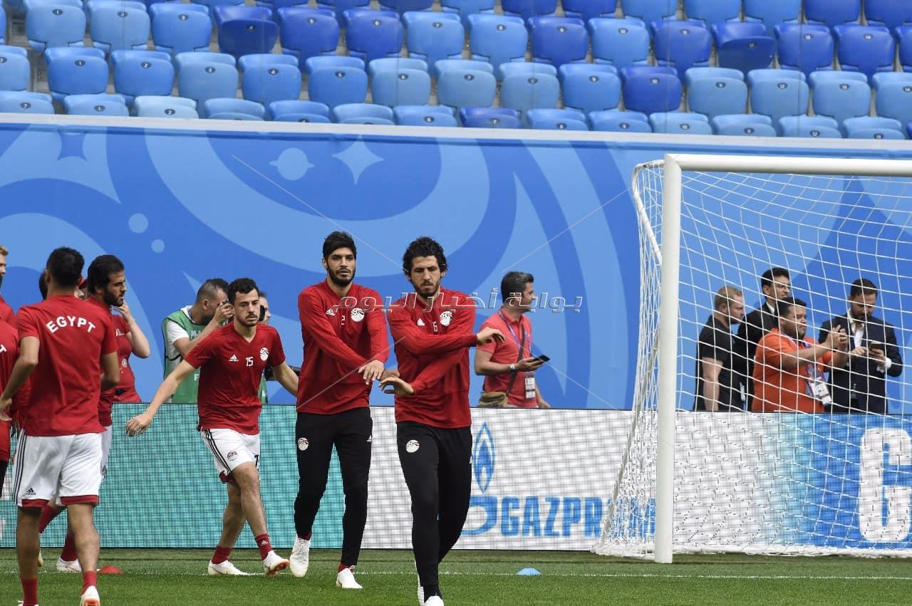  المنتخب الوطني يختتم تدريباته استعدادا لروسيا - تصوير : إيهاب عيد