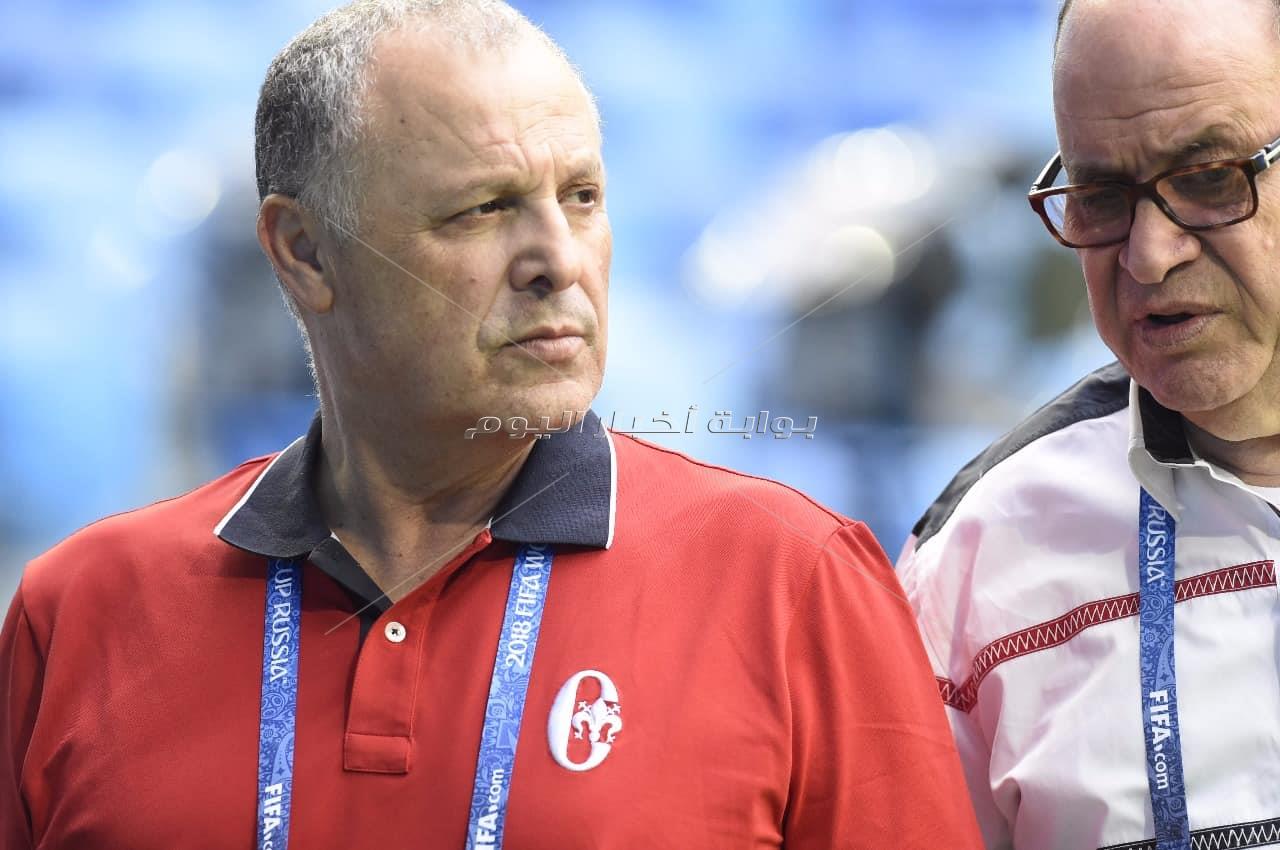  المنتخب الوطني يختتم تدريباته استعدادا لروسيا - تصوير : إيهاب عيد