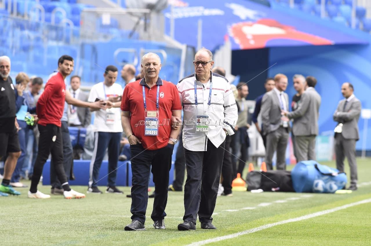  المنتخب الوطني يختتم تدريباته استعدادا لروسيا - تصوير : إيهاب عيد