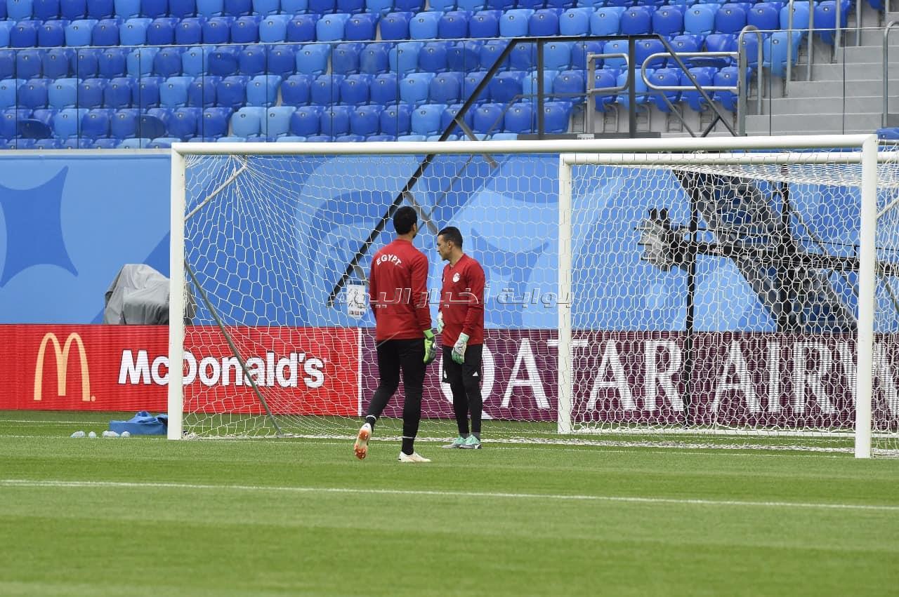  المنتخب الوطني يختتم تدريباته استعدادا لروسيا - تصوير : إيهاب عيد