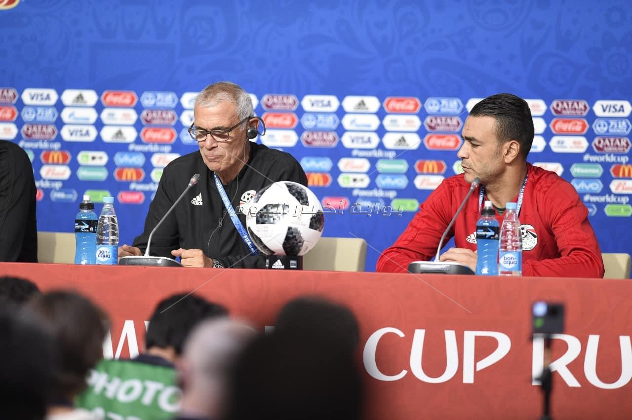  المنتخب الوطني يختتم تدريباته استعدادا لروسيا - تصوير : إيهاب عيد