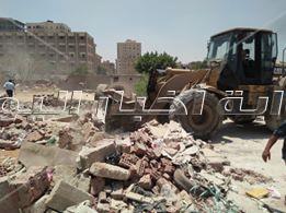 ازالة التعديات بمدينة نصر