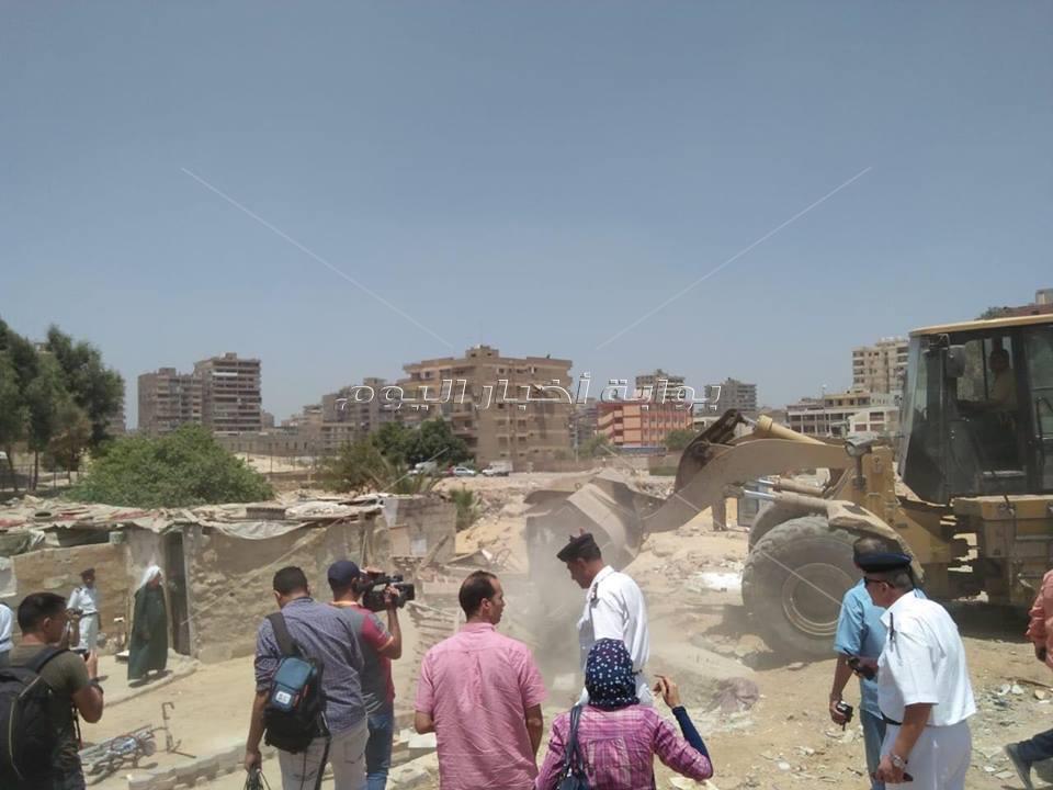 ازالة التعديات بمدينة نصر