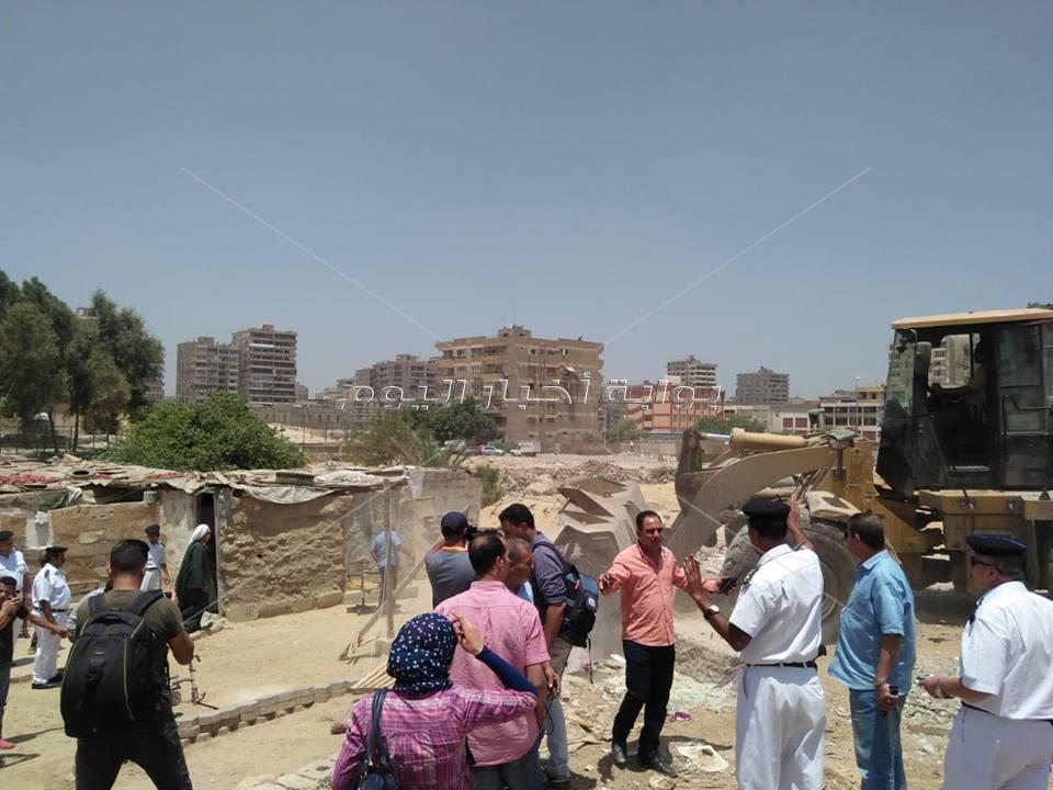 ازالة التعديات بمدينة نصر