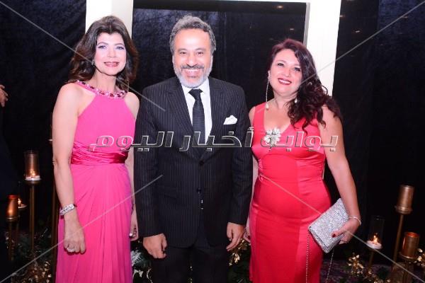 فنانون ورياضيون يحتفلون بزفاف فرح علي.. وتامر حسني يُشعل الحفل