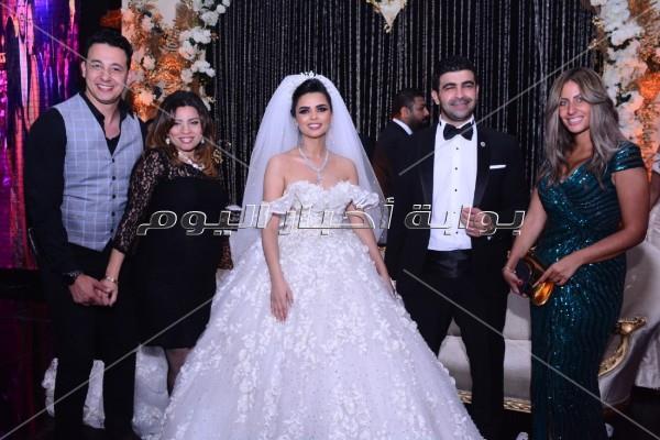 هيثم شاكر يختتم حفل زفاف الإعلامية فرح علي