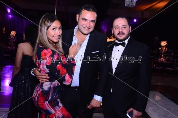 هيثم شاكر يختتم حفل زفاف الإعلامية فرح علي