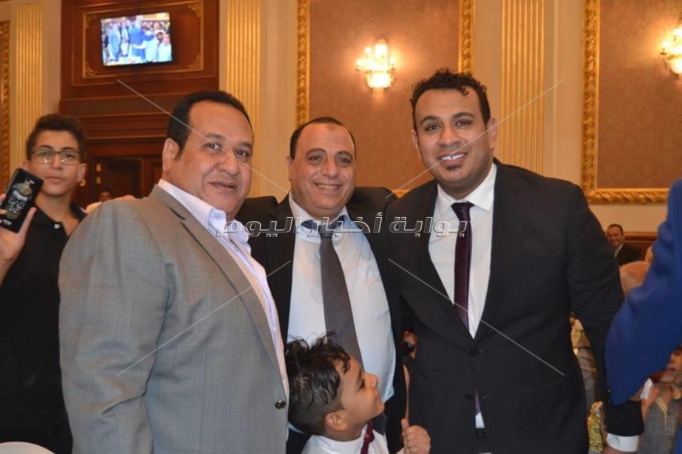 الليثي وطارق الشيخ يحيان زفاف «مصطفى وبسنت»