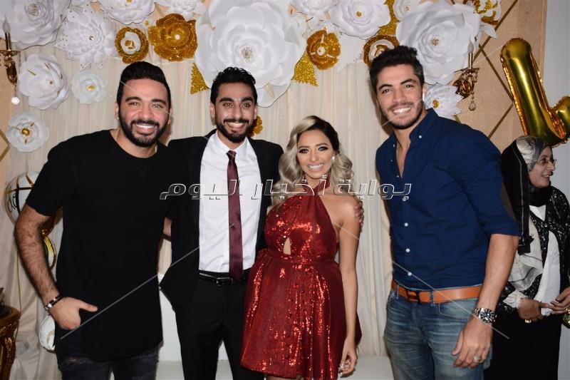 خطوبة الفنانة مروة جمال ووليد فريد بحضور نجوم الفنان والمجتمع