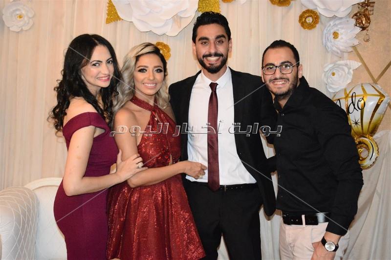 خطوبة الفنانة مروة جمال ووليد فريد بحضور نجوم الفنان والمجتمع