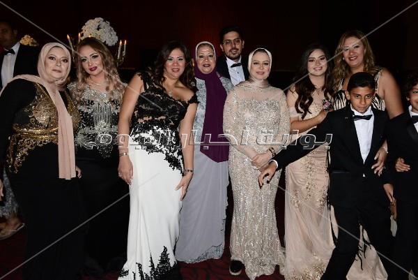 العسيلي وصافينار يحيان زفاف نجل شقيق المهندس إبراهيم محلب