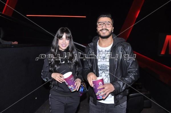 طارق لطفي والفيشاوي وأمينة خليل يحتفلون بعرض «122»