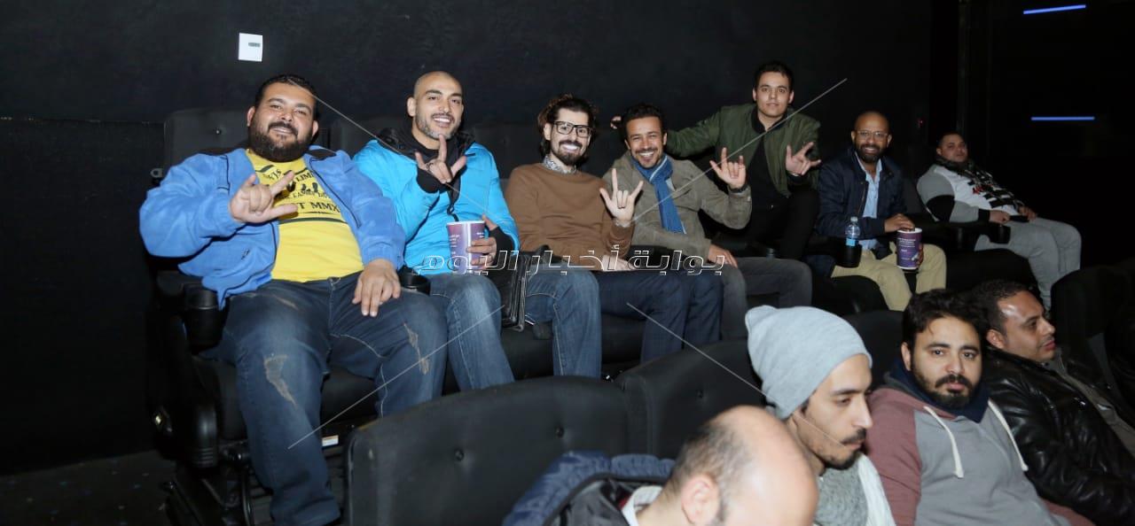 صناع «122» يحتفلون بعرض الفيلم مع الجمهور