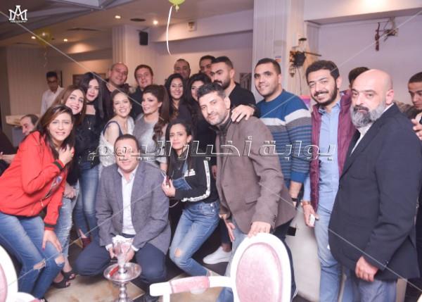 أحمد هارون وصفاء جلال يحتفلان بعيد ميلاد ناهد عوني