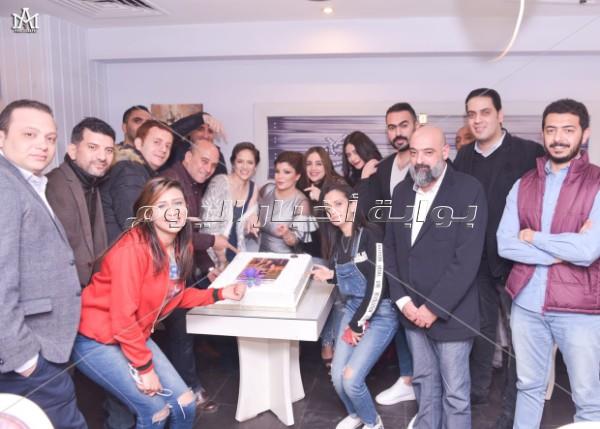 أحمد هارون وصفاء جلال يحتفلان بعيد ميلاد ناهد عوني
