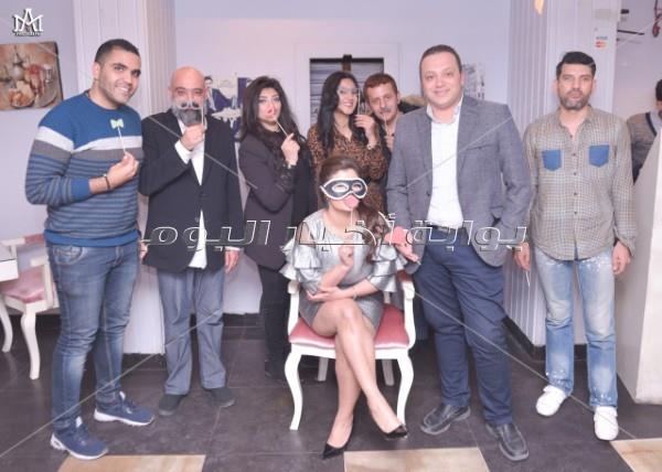أحمد هارون وصفاء جلال يحتفلان بعيد ميلاد ناهد عوني
