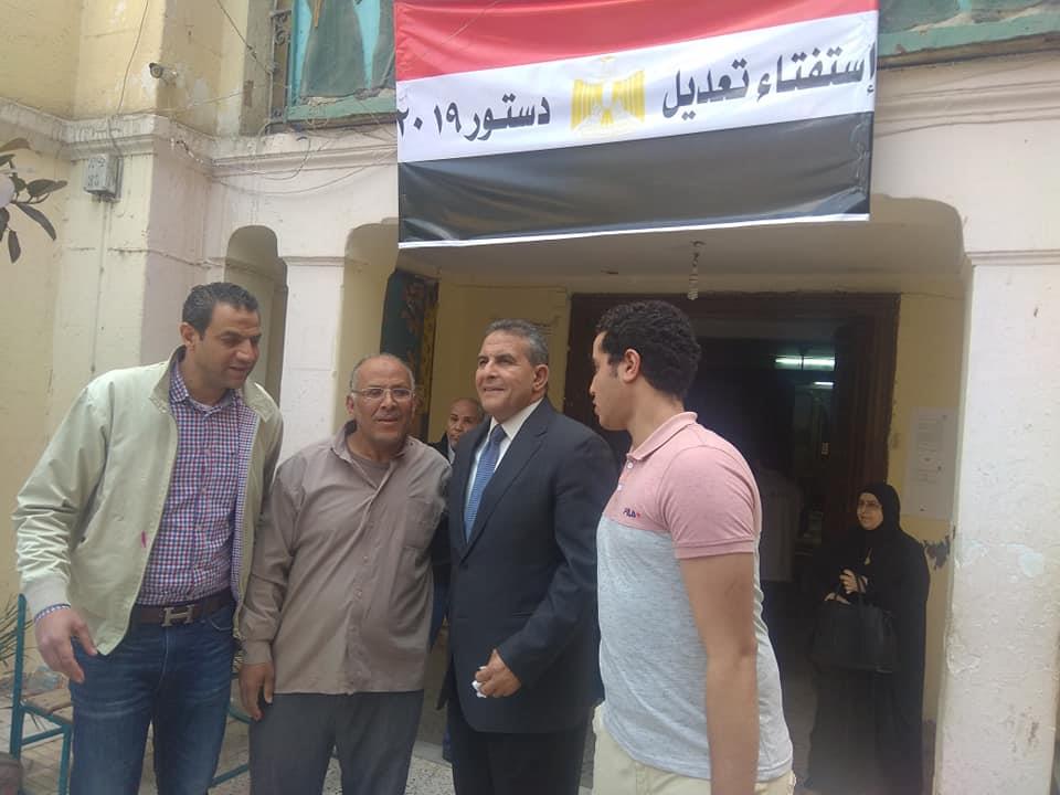 بالفيديو .. من داخل لجنته في شبرا ... طاهر ابوزيد مصر تسير علي المسار الصحيح