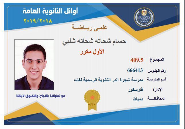 أولاد الثانوية العامة
