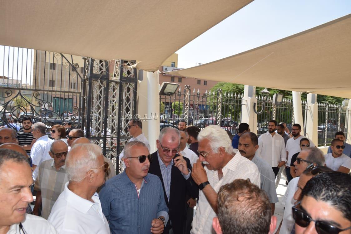 جنازة والدة احمد نظيف