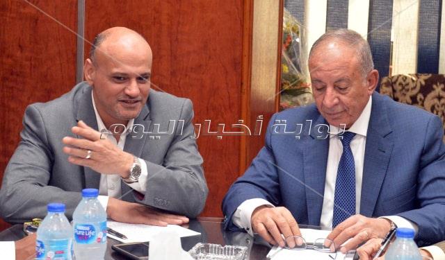 محافظ البحر الأحمر في ضيافة مؤسسة أخبار اليوم 