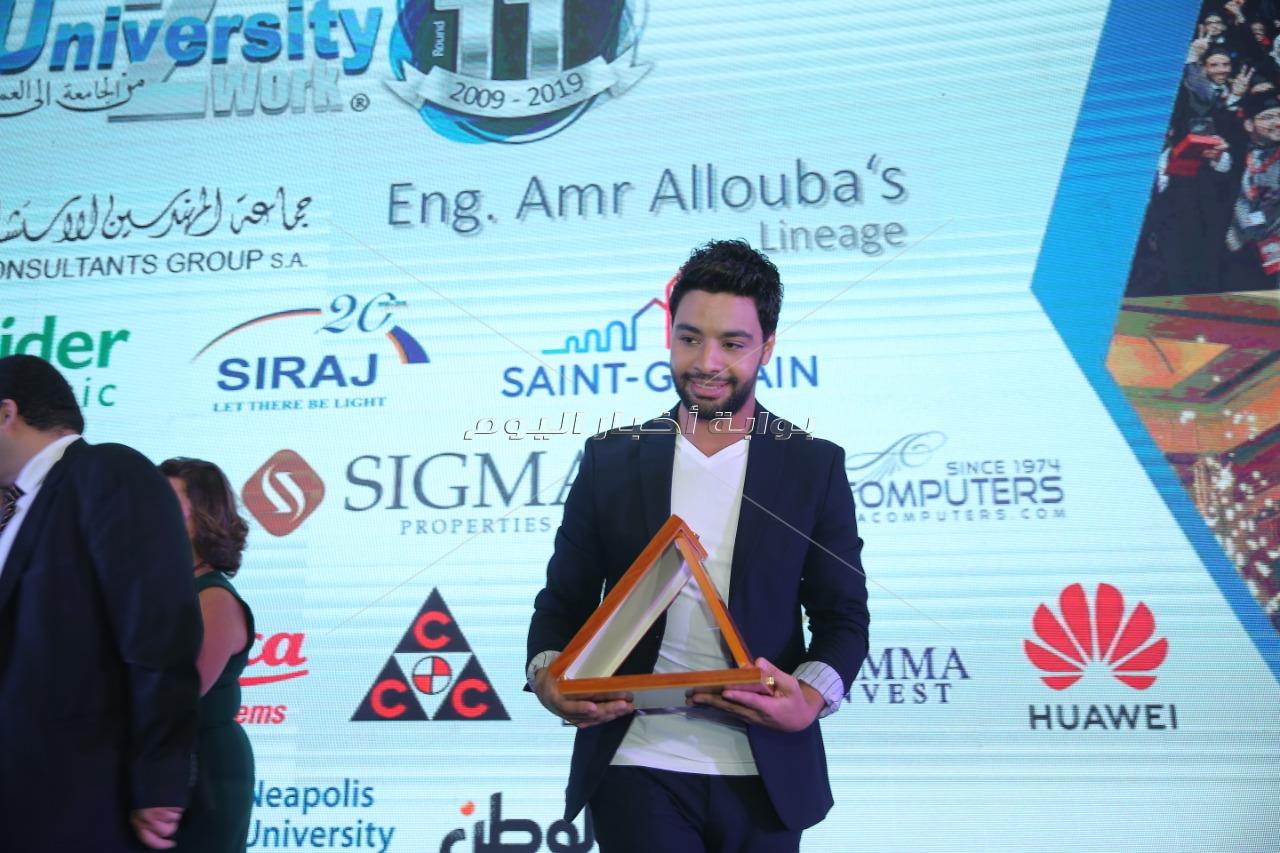 تكريم أحمد جمال باحتفالية «المهندسين الإستشاريين»