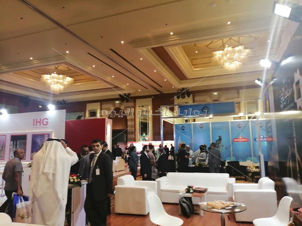 سفير السعودي بالقاهرة يتفقد ملتقى العمرة الدولي