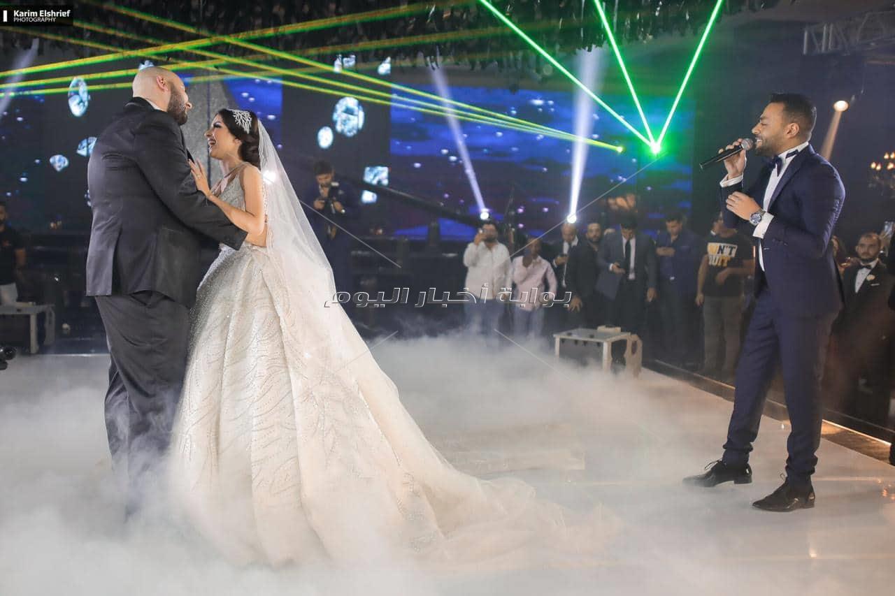 مهرجان النجوم في زفاف «عمر ورانيا