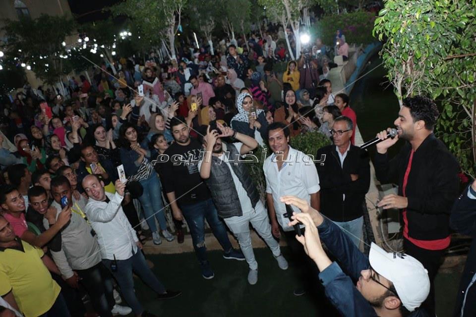 أحمد جمال يتألق في حفل نادي بروسيا مصر