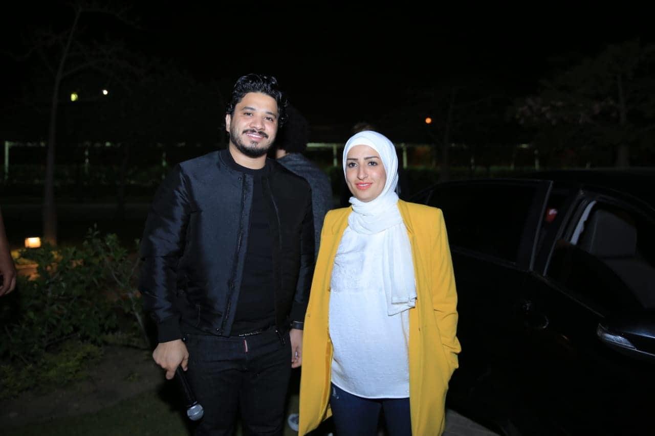  مصطفى حجاج يشعل حفل معرض الطفل