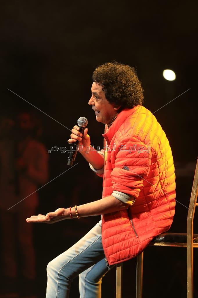  محمد منير يتألق بحفل نادي هليوبوليس