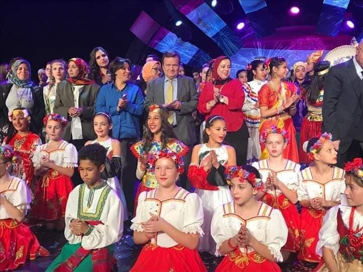 جامعة حلوان تشارك في مهرجان أطفال العالم
