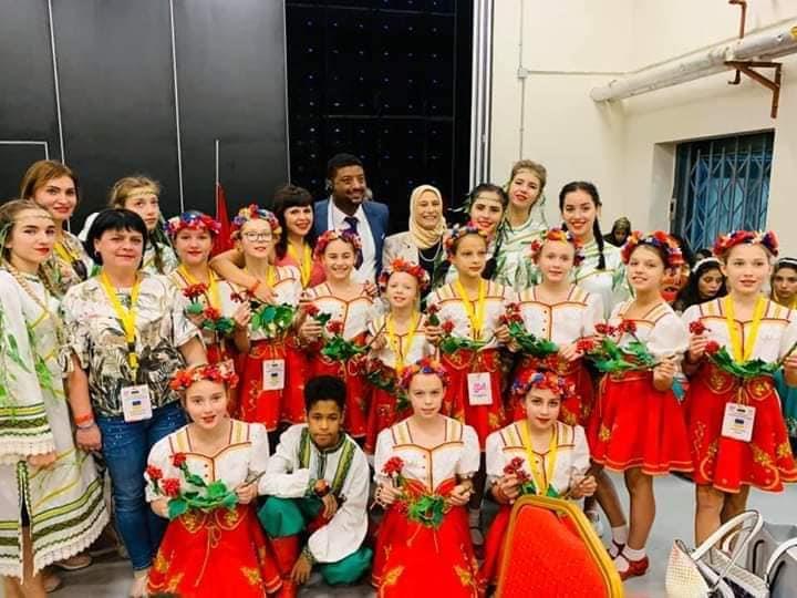 جامعة حلوان تشارك في مهرجان أطفال العالم