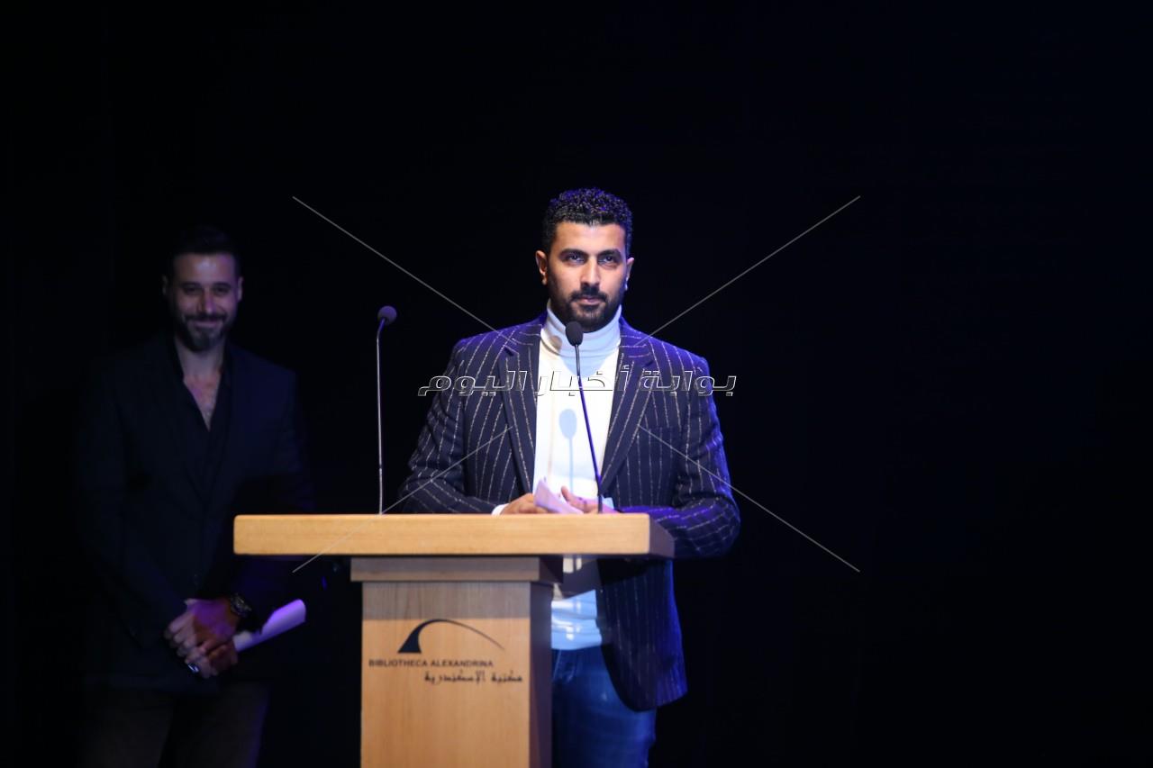 نجوم الفن في حفل ختام مهرجان الاسكندرية المسرحي 2 