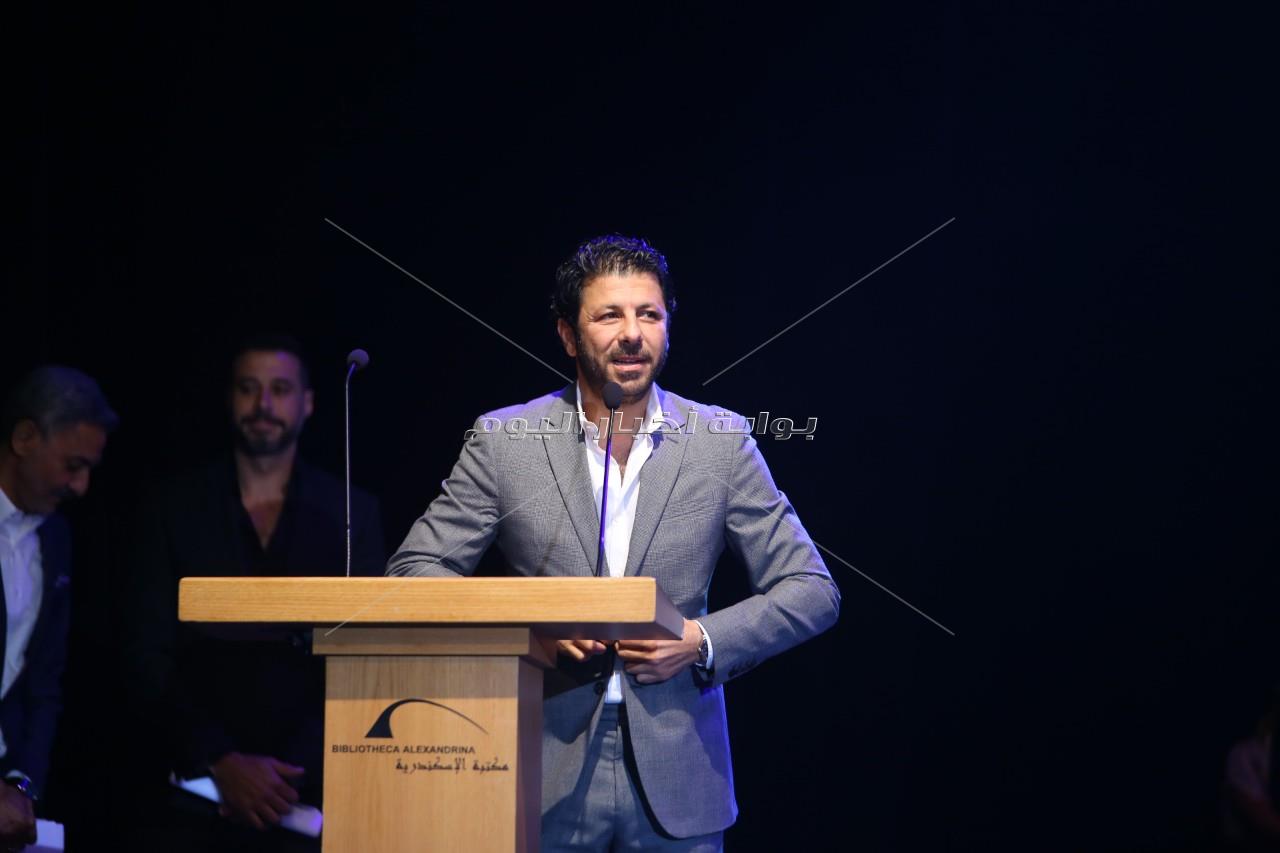 نجوم الفن في حفل ختام مهرجان الاسكندرية المسرحي 2 