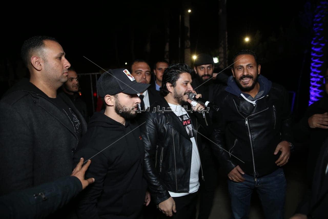 تامر عاشور ومصطفى حجاج ومسار إجباري في حفل الجامعة البريطانية